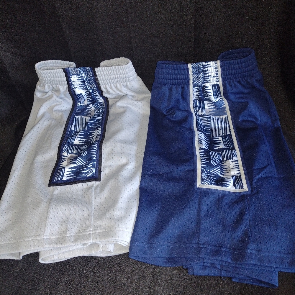 NWT Georgetown Hoyas Mitchell and Ness 95-96 Basketball Shorts Size Large NAVY